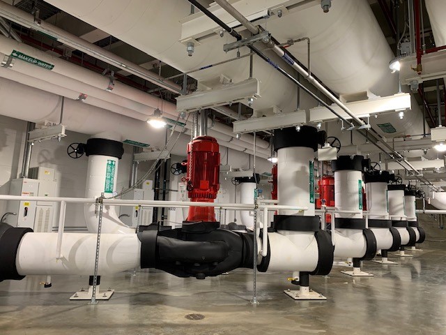 Floor View of Plumbing system