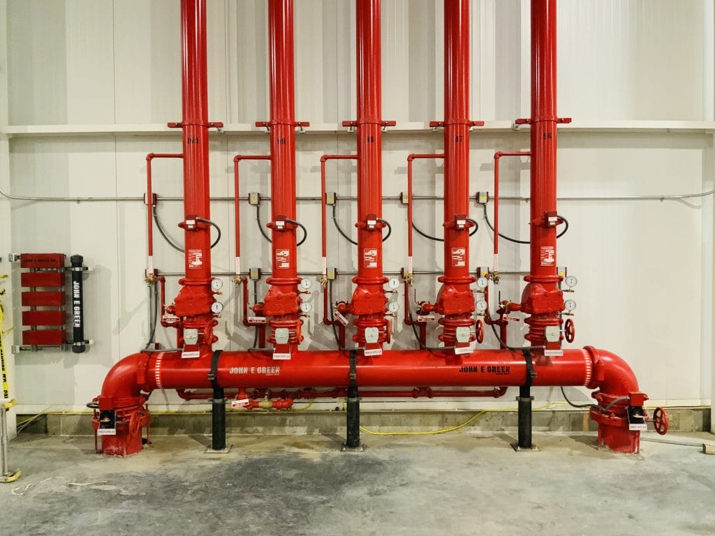 Red Fire Suppression System