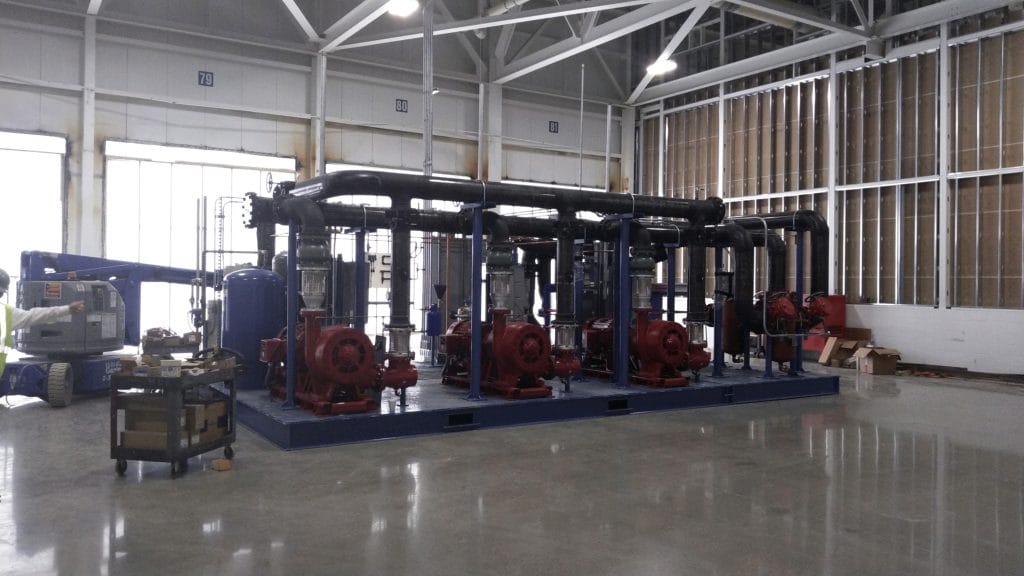 Fabrication Process inside Warehouse