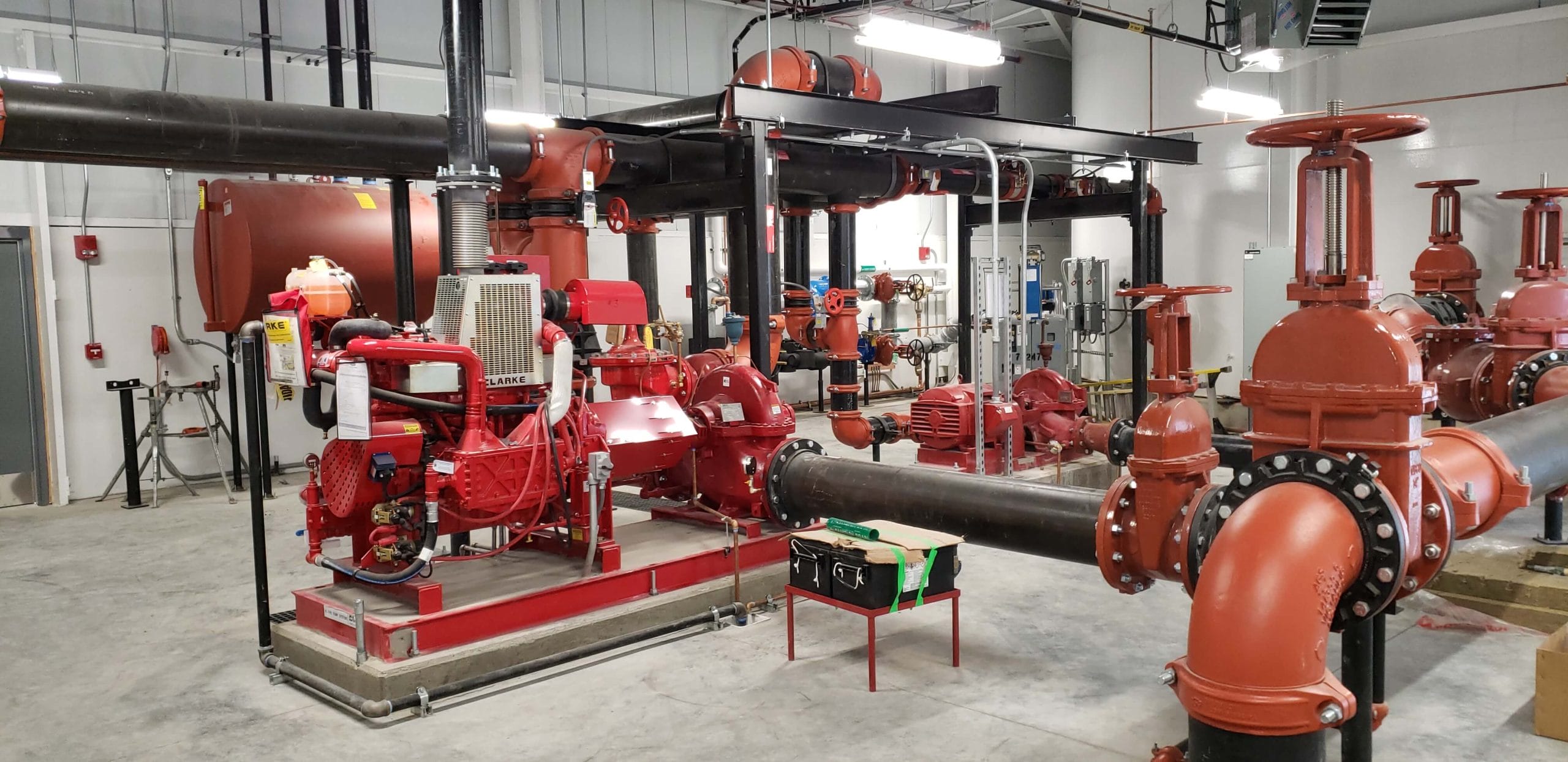 Pipping system Maintained by John E Green Company
